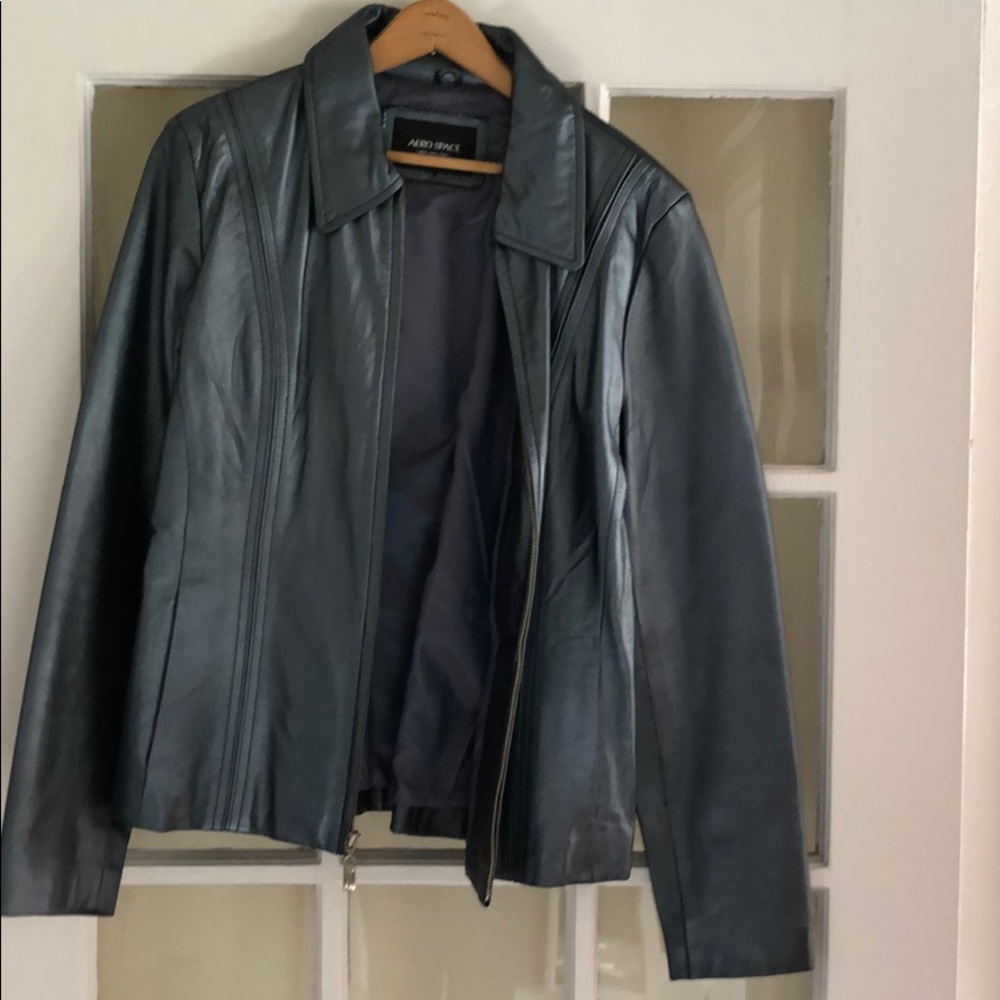 Leather jacket